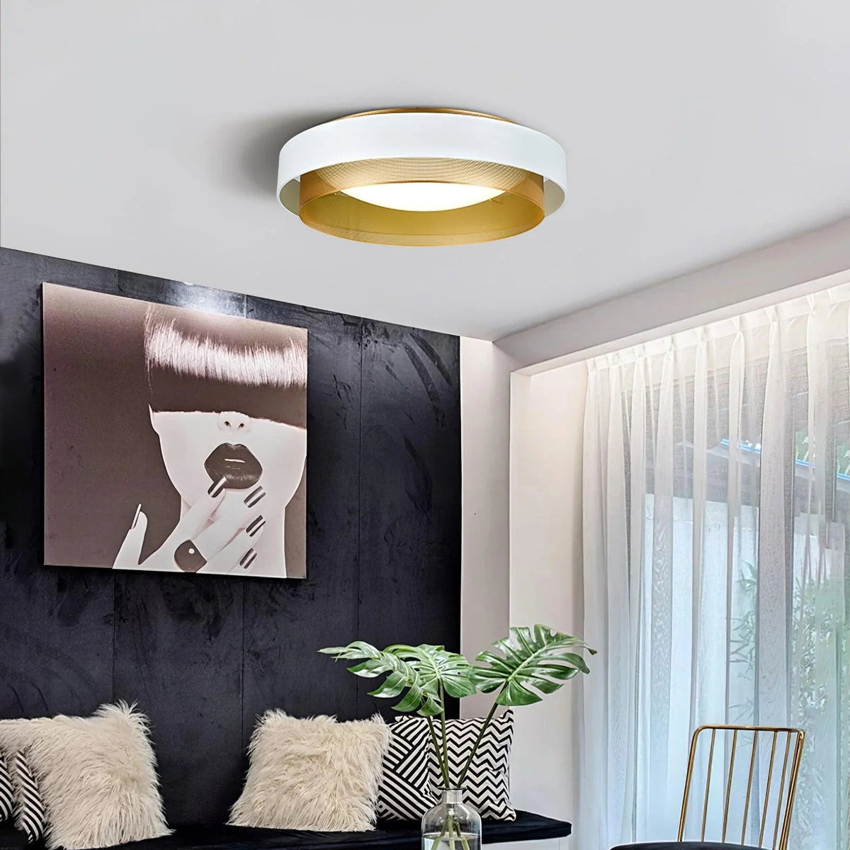 Lumen Arc Ceiling Lamp