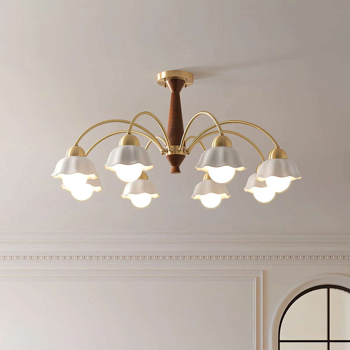 Stockholm Brass Chandelier