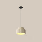 Sleek Bauhaus Resin Drop Light