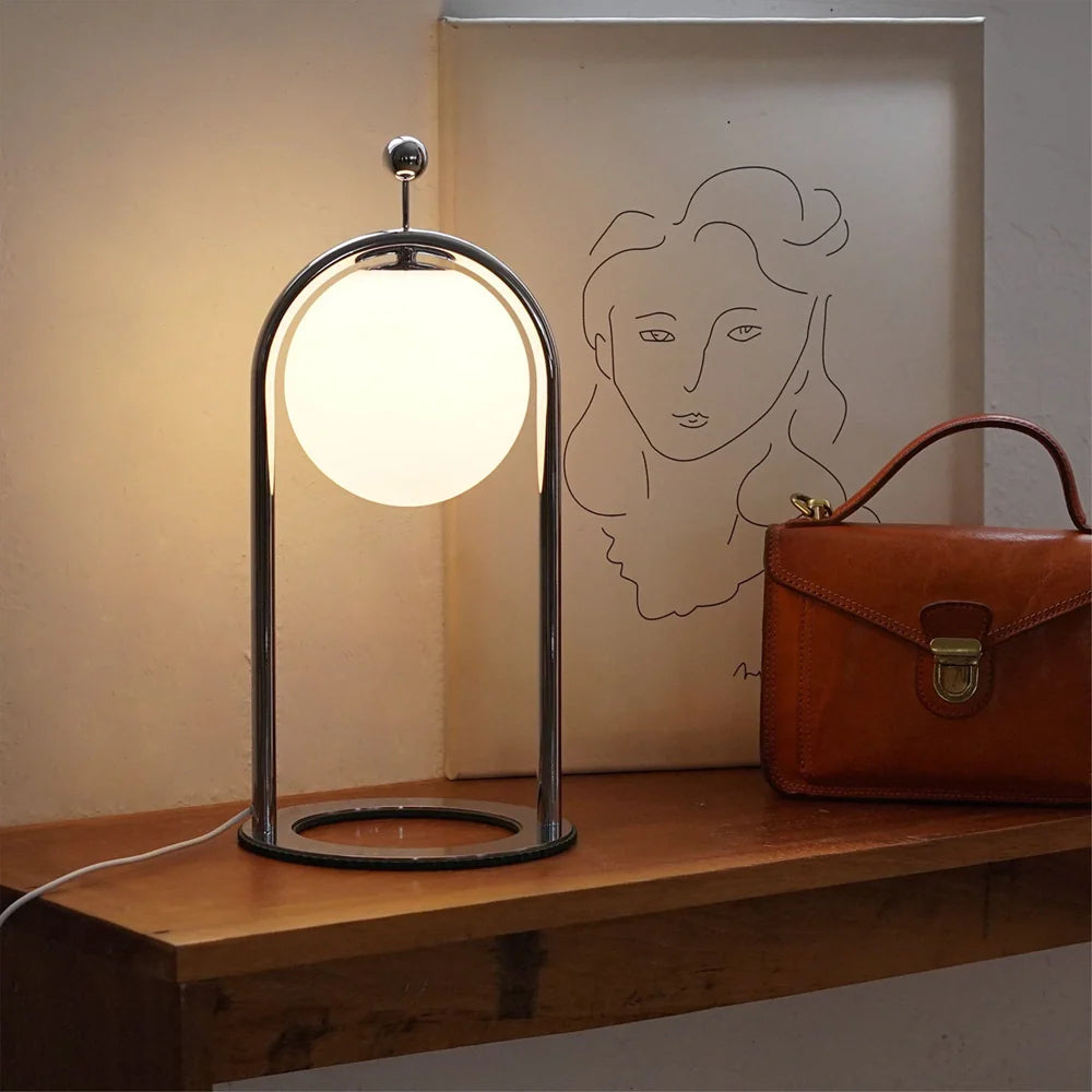 A Modern Cream Style Atmosphere Table Lamp With A Touch Of Luxury
