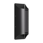 Luma Up & Down Outdoor Wall Light in Black Aluminum