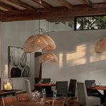 Curva Rattan Pendant Light