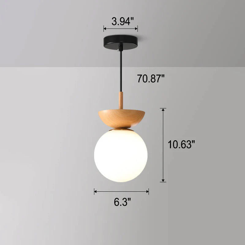 Entryway Foyer Light Wooden Style Corridor Ceiling Light