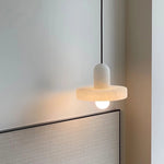 White Marble Pendant Light