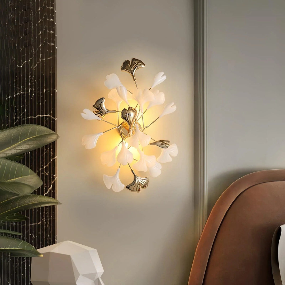 Gingko Leaf Wall Light