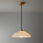 Lunaria Alabaster Pendant