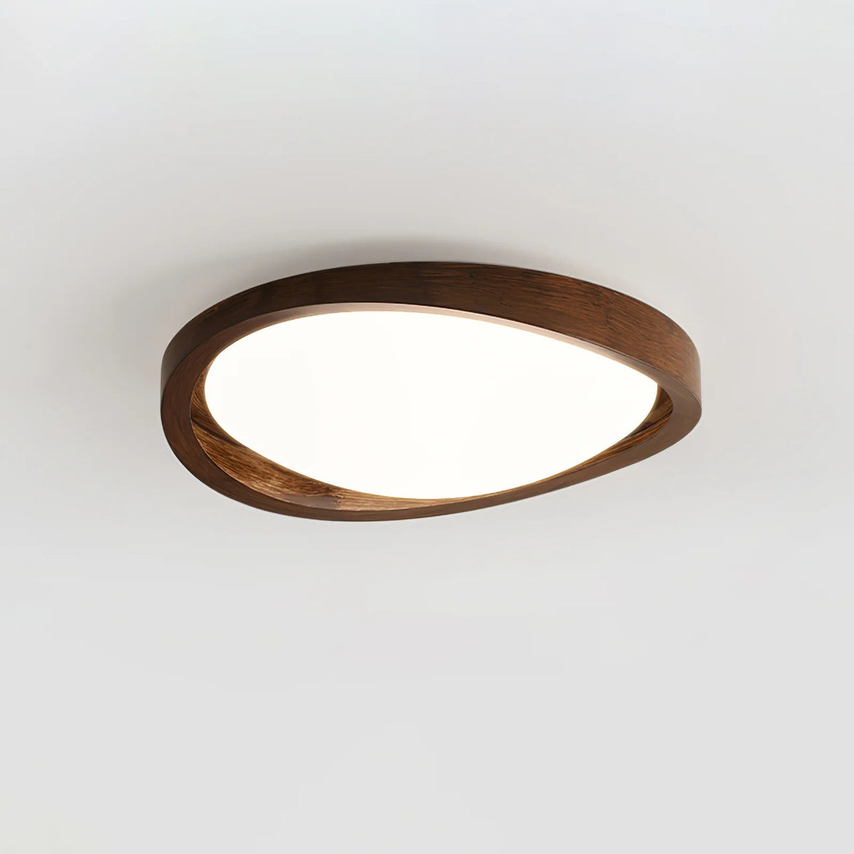 Arco Walnut Ceiling Lamp