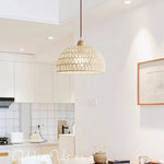 Arco Rattan Pendant Ligh