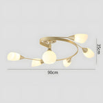 Scandinavian Minimalist Modern Creative Light Luxury Cream Style Living Room Dining Room Study Bedroom French Ceiling Light