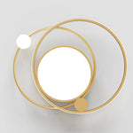 Artistic Circle Led Ceiling Fixture