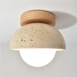 Modern Industrial Stone Wall Light