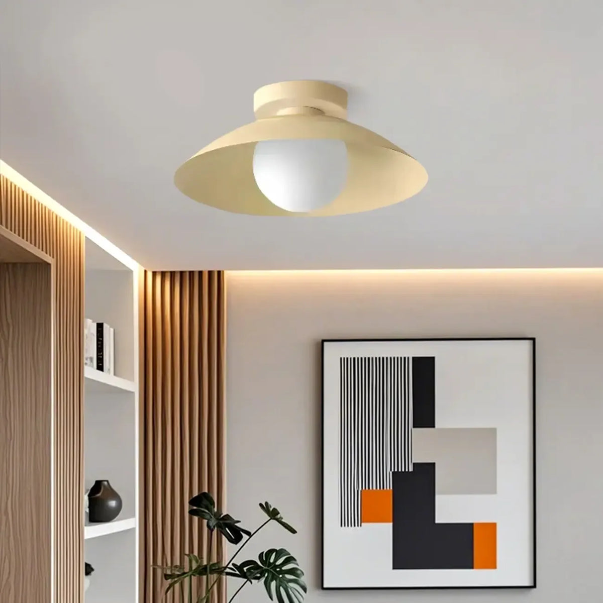 Modern Minimal Round Ceiling Light