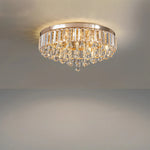 Simple Round Crystal Ceiling Lamp