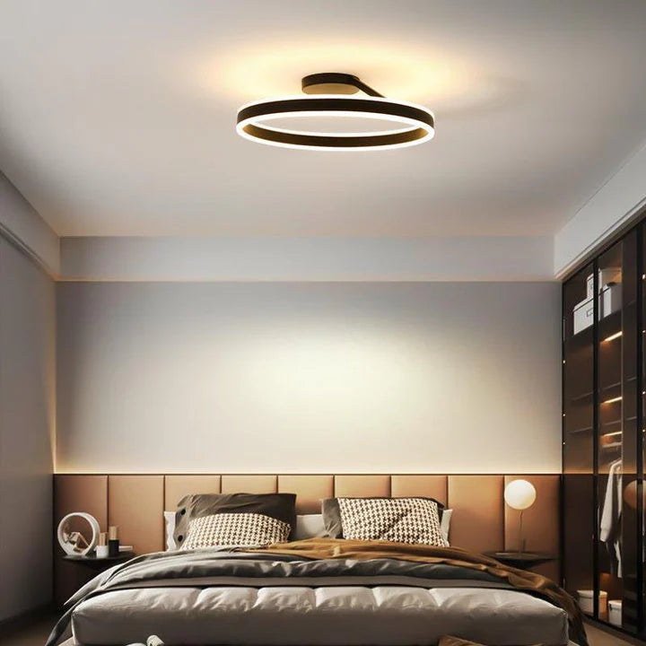 Sleek Round Nordic Ceiling Light