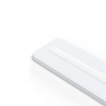 Modern Flush Mount Ceiling Light with 3-Step Dimming, White Rectangular LED