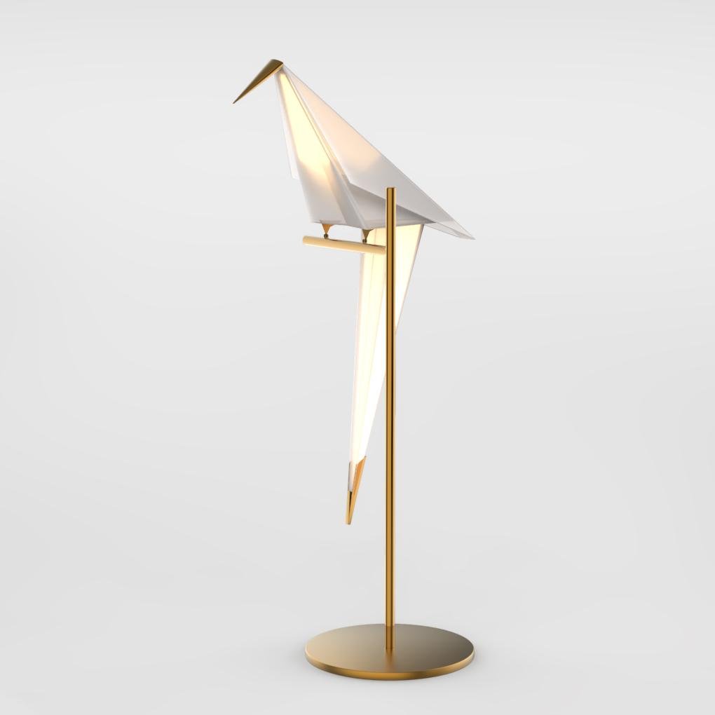 Ambient Origami Bird Led Accent Table Lamp
