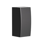 Aria Up-Down LED Outdoor Wall Light in Black Aluminum