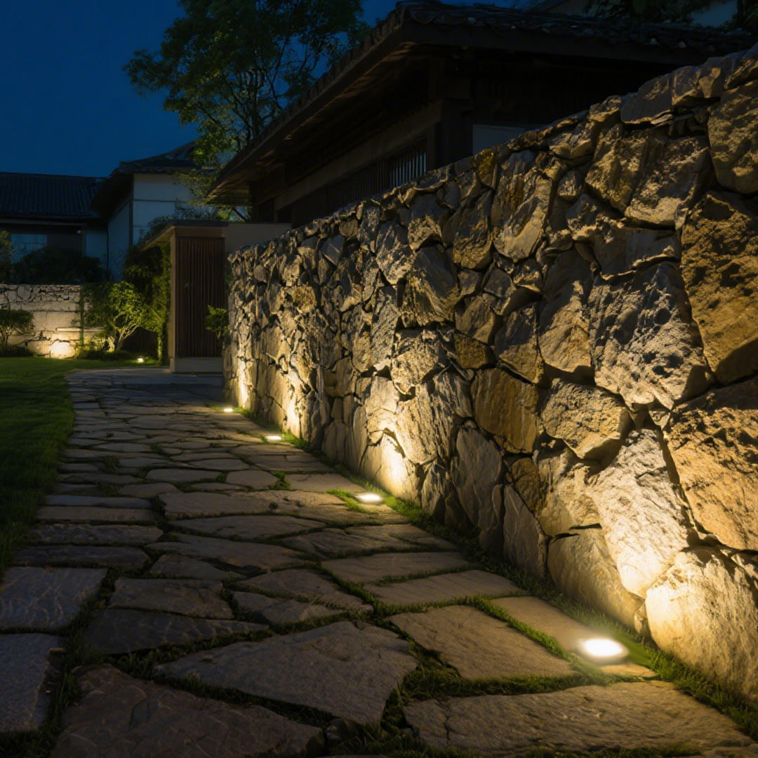 Modern Aluminum LED In-Ground Well Light for Outdoor Landscapes