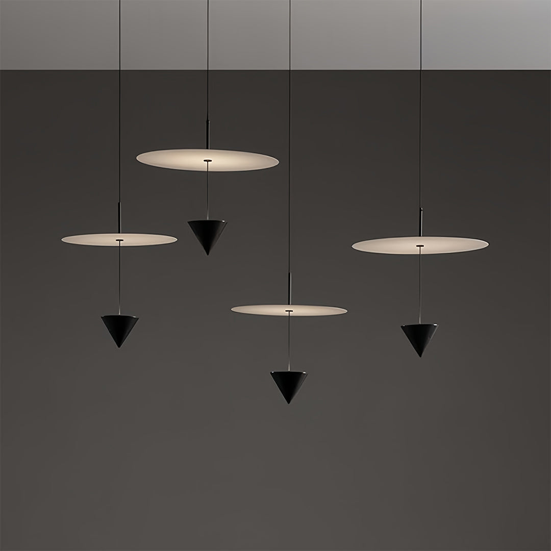 Nordic Minimalist Linear LED Pendant Light for Modern Interiors