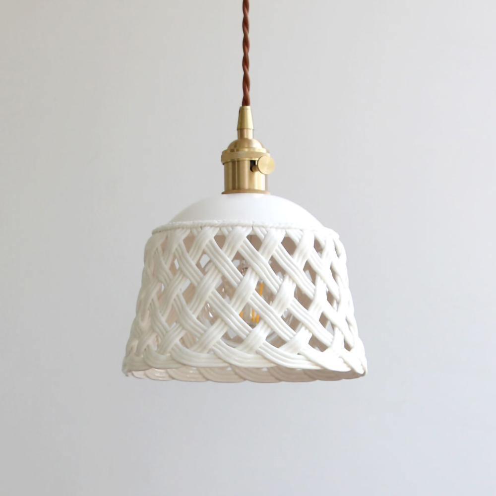 Openwork Ceramic Lamp