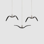 Aviara LED Pendant Light – Modern Aluminum Bird-Inspired Ceiling Lamp