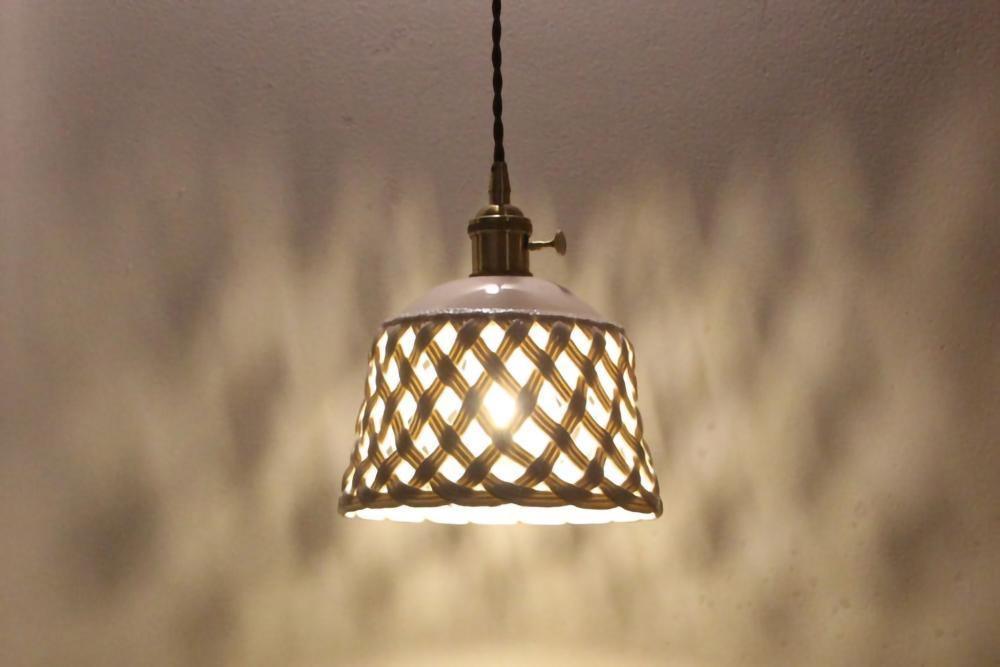 Openwork Ceramic Lamp