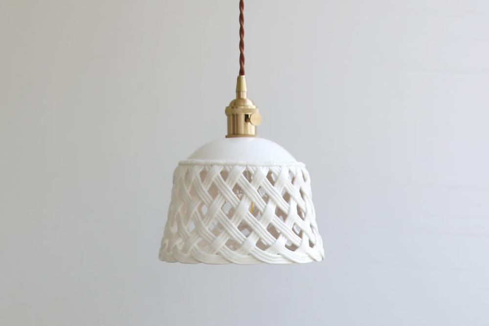 Openwork Ceramic Lamp