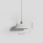 Openwork Ceramic Lamp