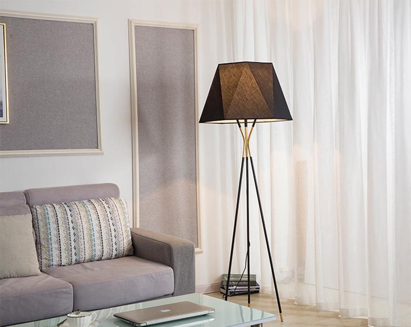 Black Tripod Floor Lamp