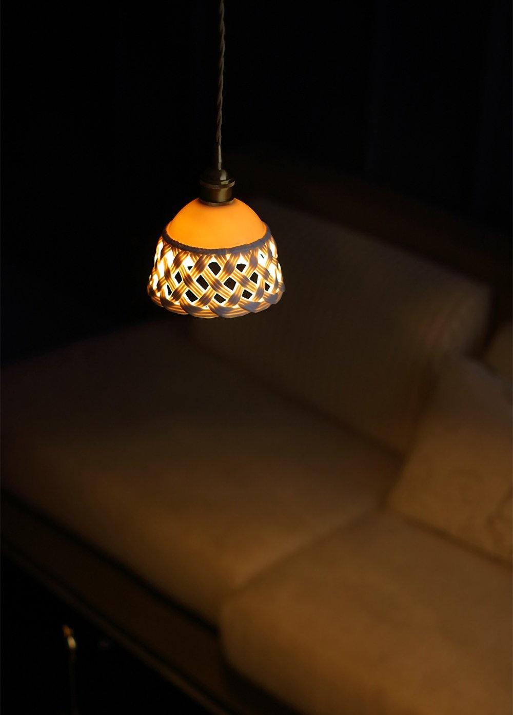Openwork Ceramic Lamp