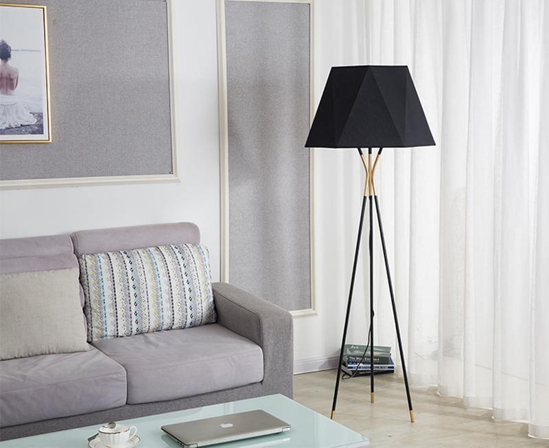 Black Tripod Floor Lamp
