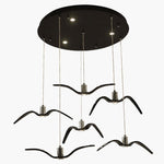 Aviara LED Pendant Light – Modern Aluminum Bird-Inspired Ceiling Lamp