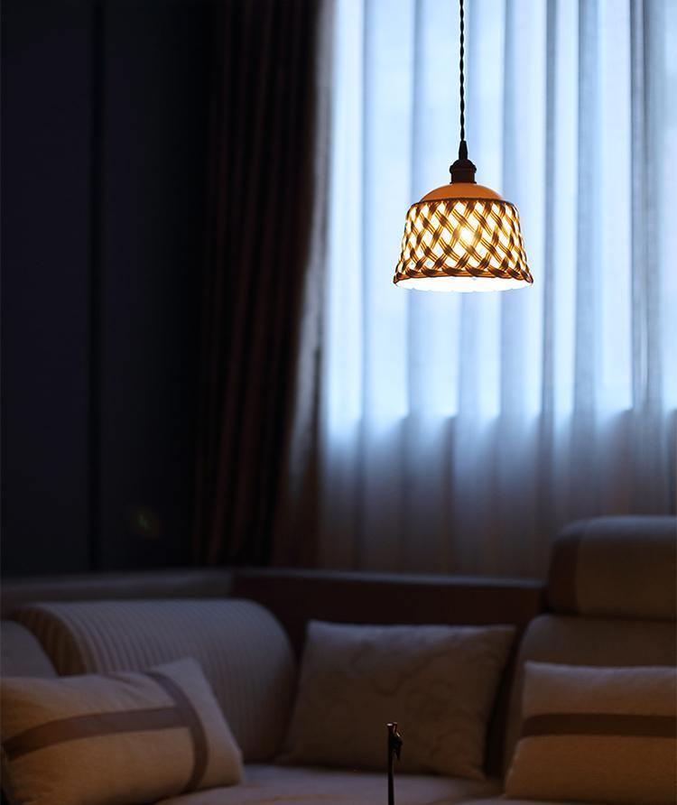 Openwork Ceramic Lamp
