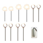 Dandelion Solar Pathway Lights Set of 10 for Modern Gardens