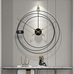 Runde Wanduhr