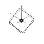 Quadratische Wanduhr