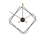 Quadratische Wanduhr