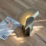 Arch Marble Table Lamp – Sculptural Natural Stone Accent Light