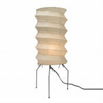 Kaze Origami Floor Lamp – Handcrafted Washi Paper & Iron Sculptural Light