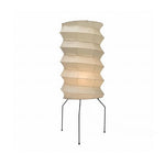 Kaze Origami Floor Lamp – Handcrafted Washi Paper & Iron Sculptural Light