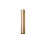 Layered Blade Brass LED Wall Sconce for Modern Interiors