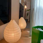 Washi Paper Floor Lamp – Handcrafted Rice Paper Lantern for Modern Interiors