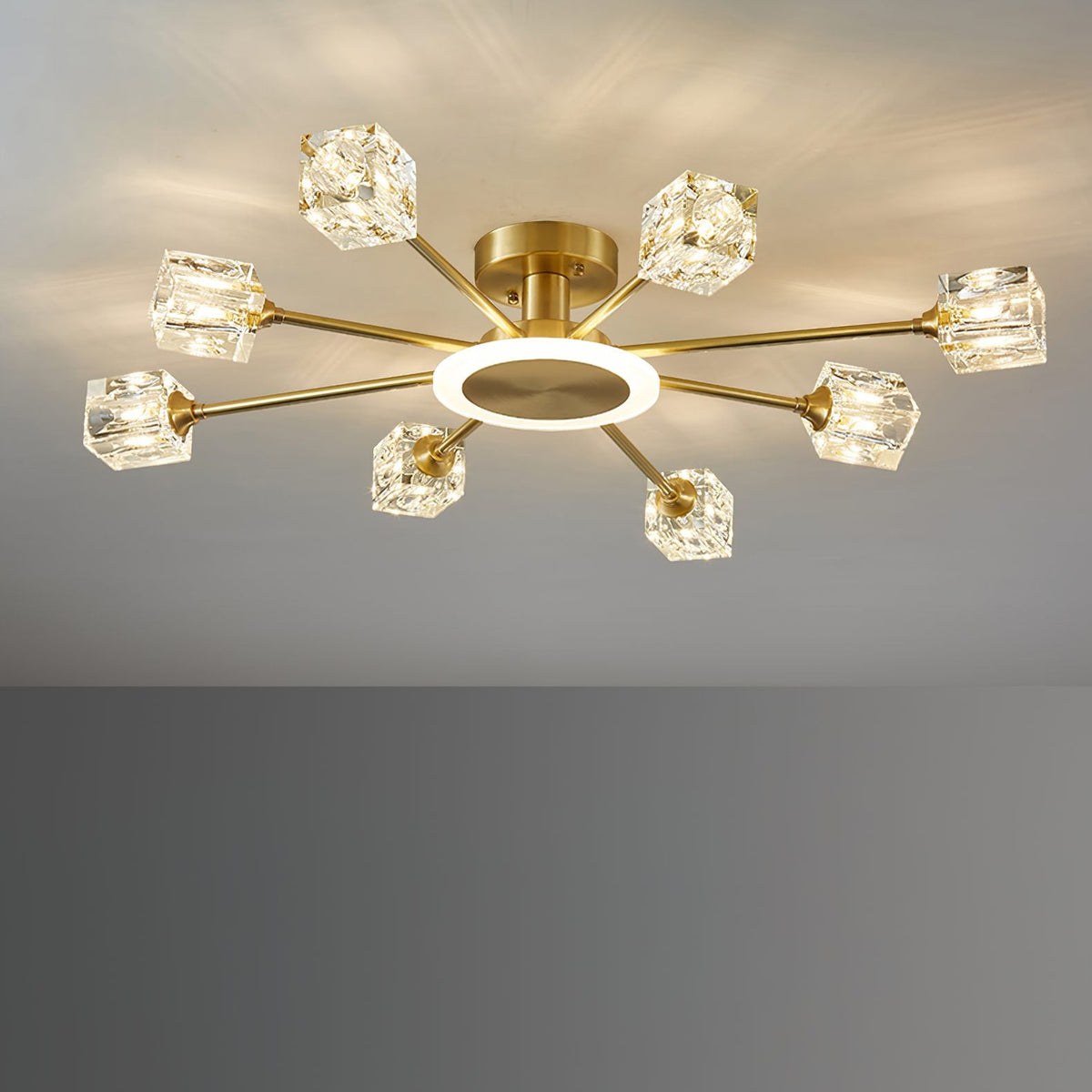 Rubik’s Cube Ceiling Lamp