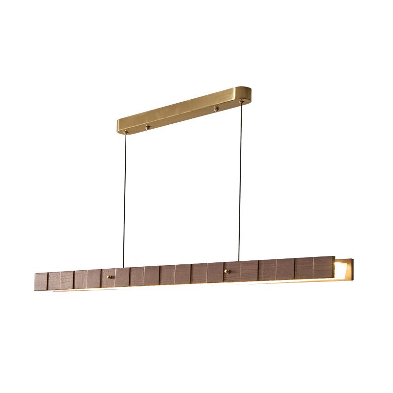 Rillwood Beam Linear LED Pendant Light for Kitchen Island and Dining Room