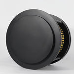 Round Solar Fence Post Lights Ha079569
