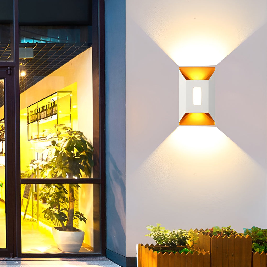 Waterproof Led Up And Down Lights Modern Wall Lamp