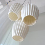 Ribbed Terra Pendant Light