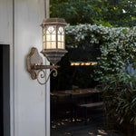 Retro Led Solar Wall Lamp Ha083674