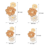 Ins Flowers Plant Luminous Led Lighting Usb Decorative Painting Wall Decor