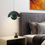 1 Light Metal Mushroom Nordic Flowerpot Pendant Light